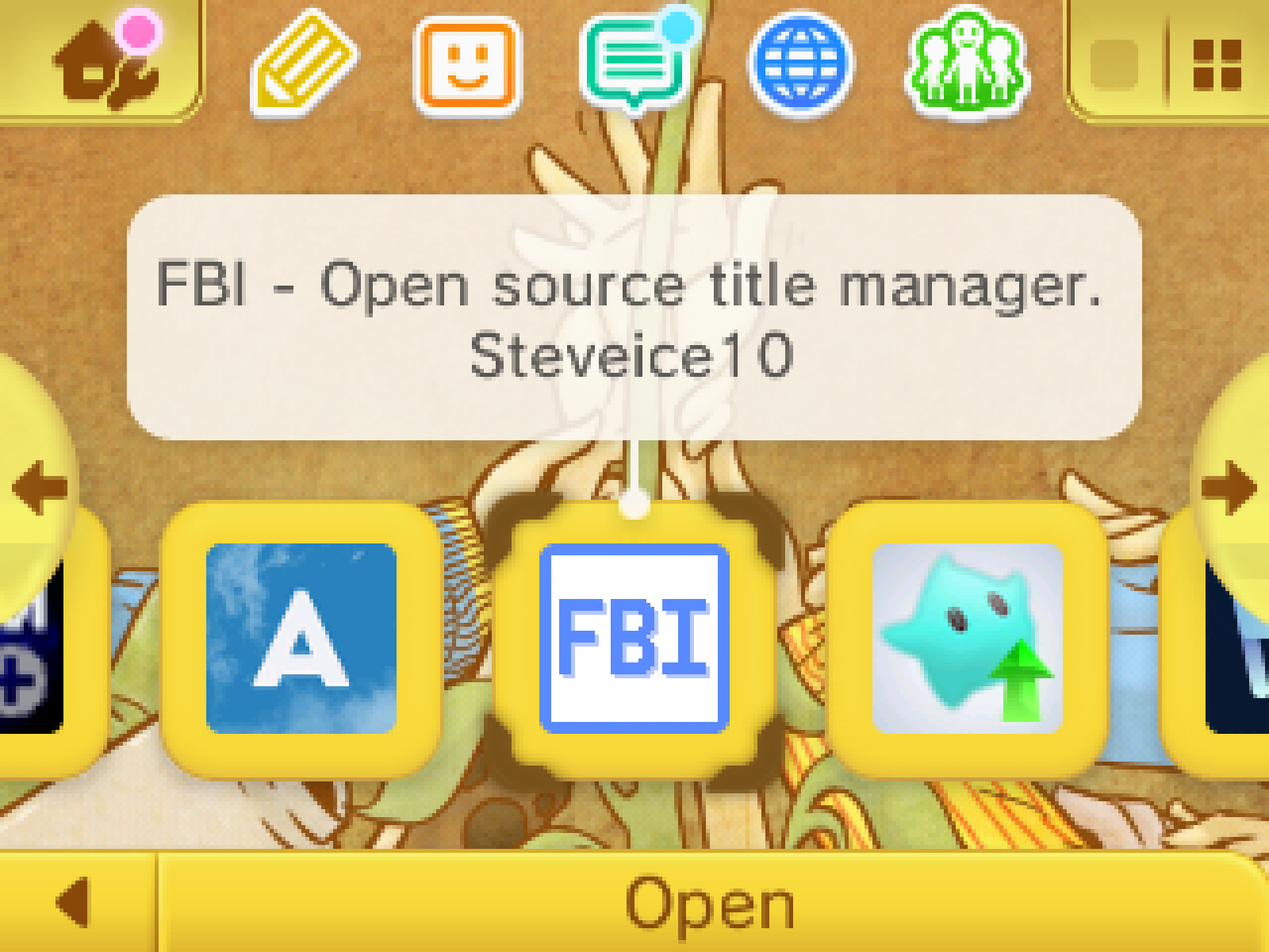 The FBI app